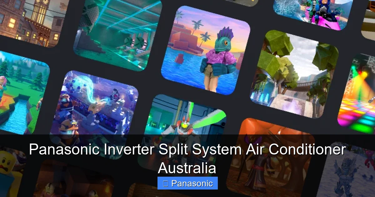 Panasonic Inverter Split System Air Conditioner Australia