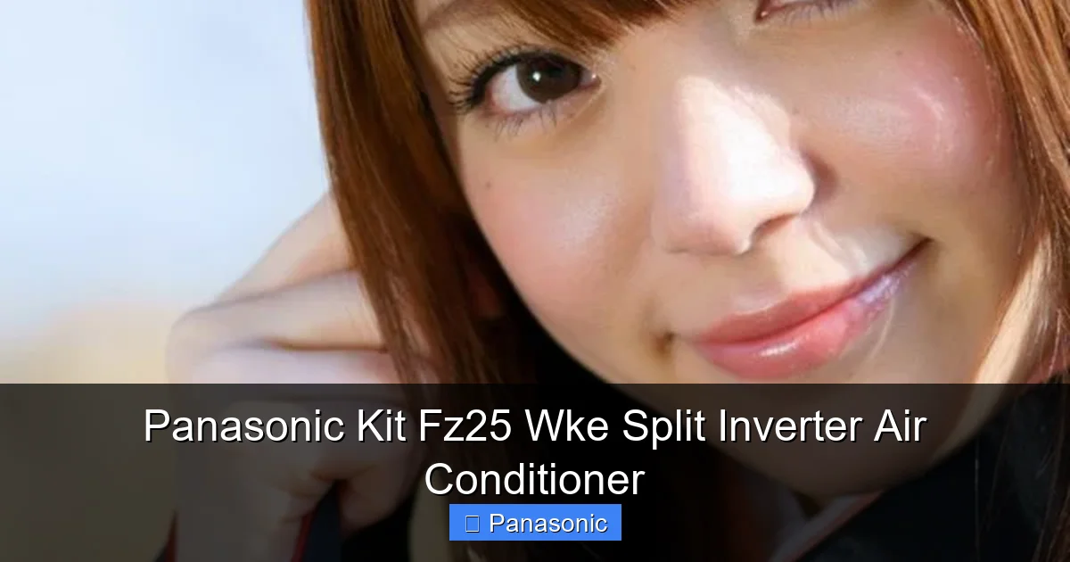 Panasonic Kit Fz25 Wke Split Inverter Air Conditioner