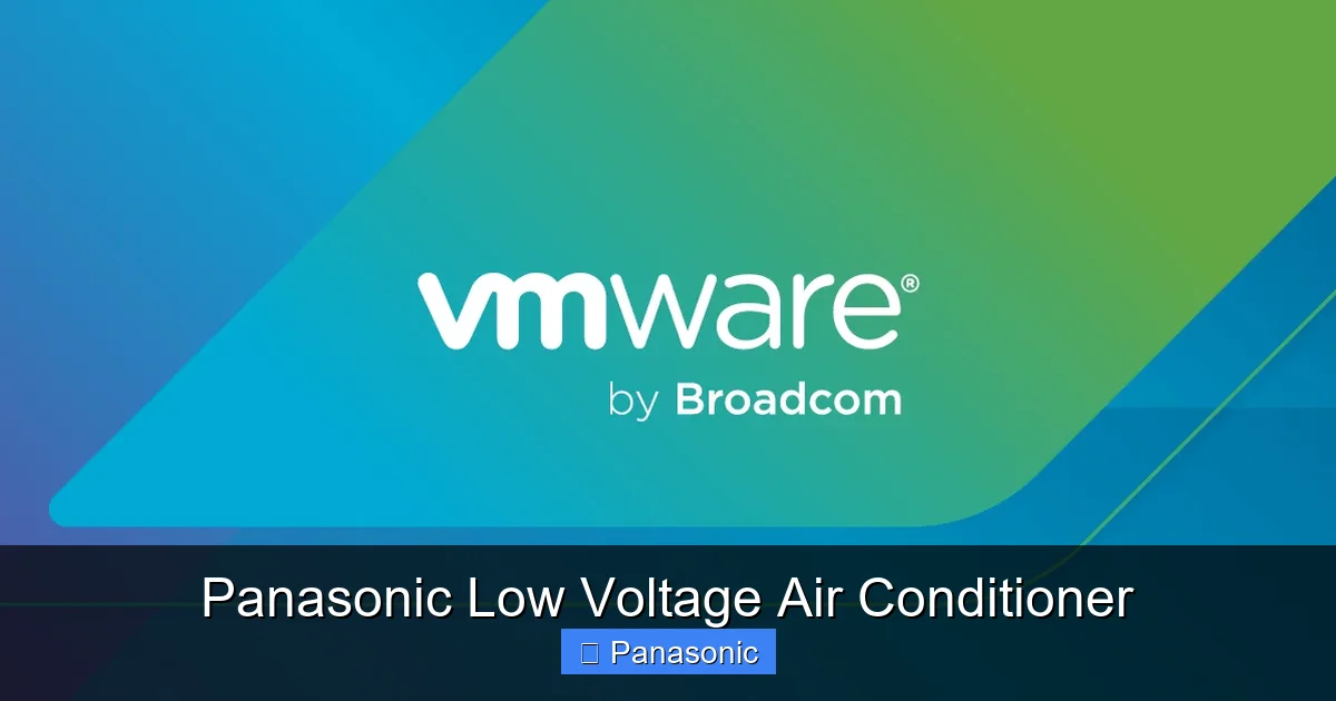 Panasonic Low Voltage Air Conditioner