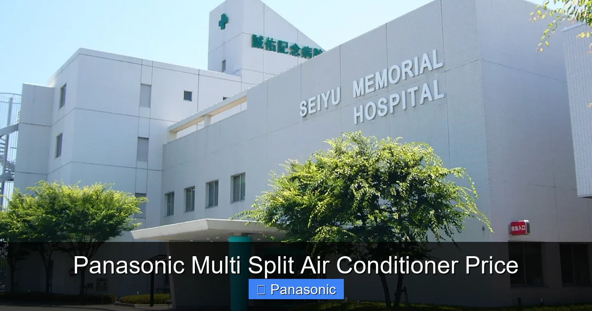 Panasonic Multi Split Air Conditioner Price