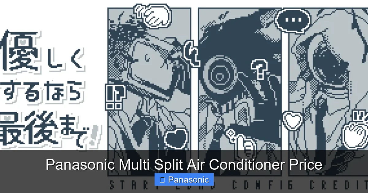 Panasonic Multi Split Air Conditioner Price