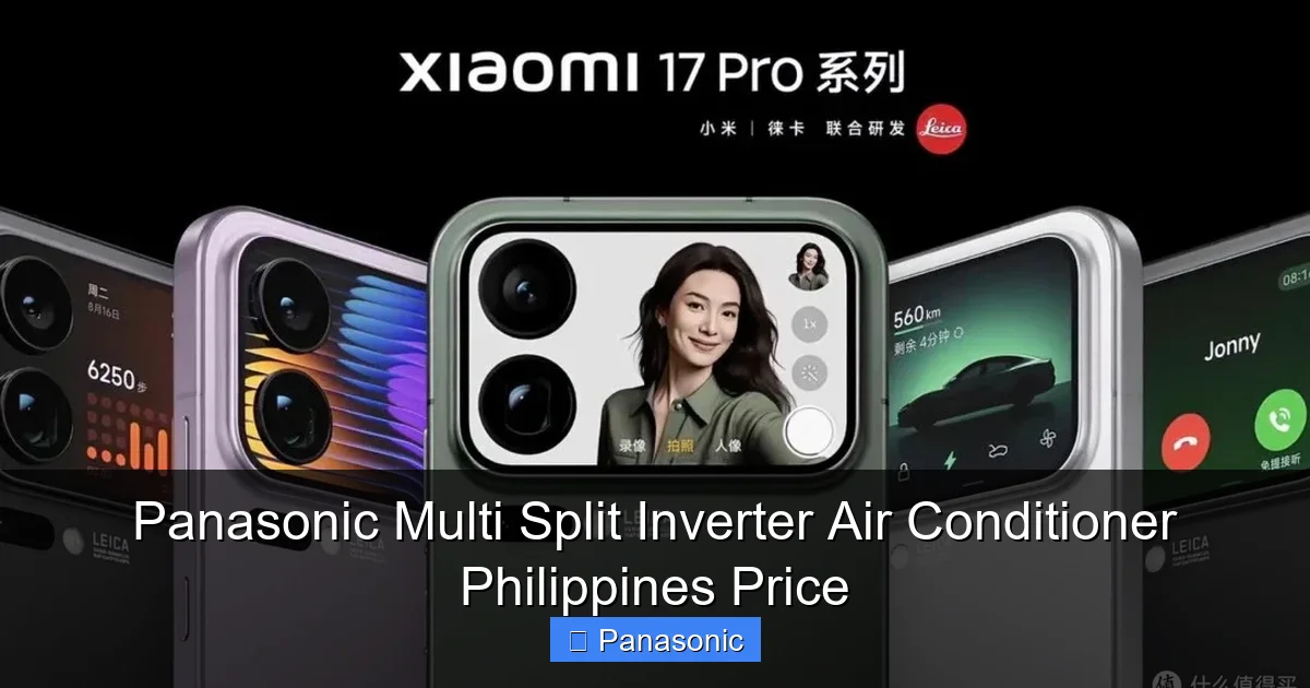 Panasonic Multi Split Inverter Air Conditioner Philippines Price