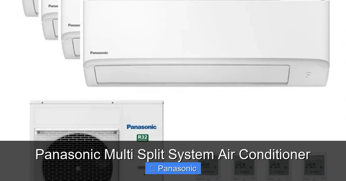 Panasonic Multi Split System Air Conditioner