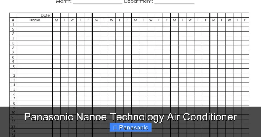Panasonic Nanoe Technology Air Conditioner