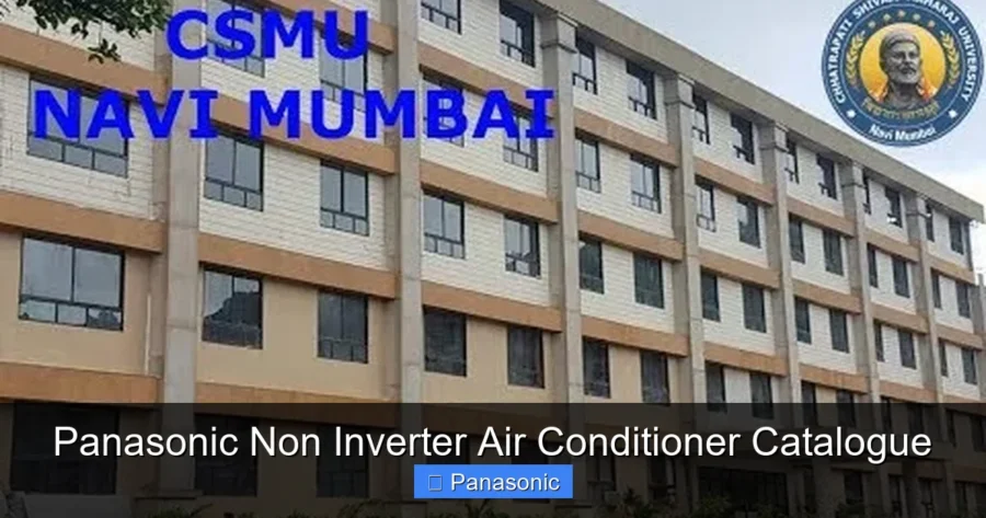 Panasonic Non Inverter Air Conditioner Catalogue