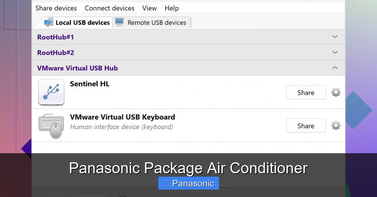 Panasonic Package Air Conditioner