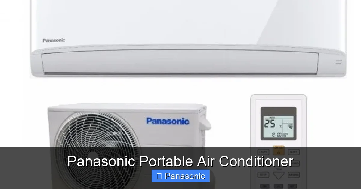 Panasonic Portable Air Conditioner