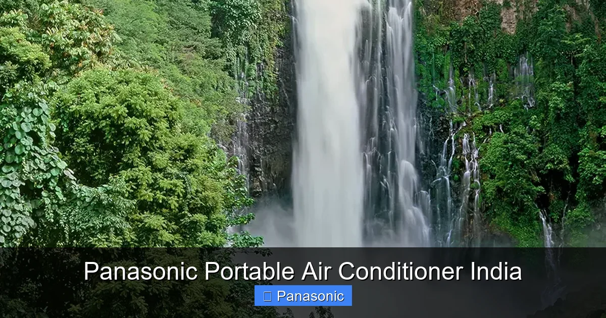 Panasonic Portable Air Conditioner India