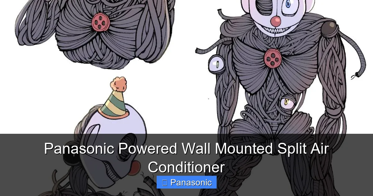 Panasonic Powered Wall Mounted Split Air Conditioner