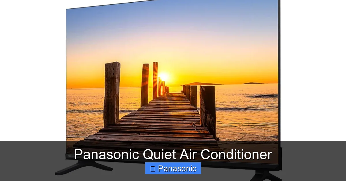 Panasonic Quiet Air Conditioner