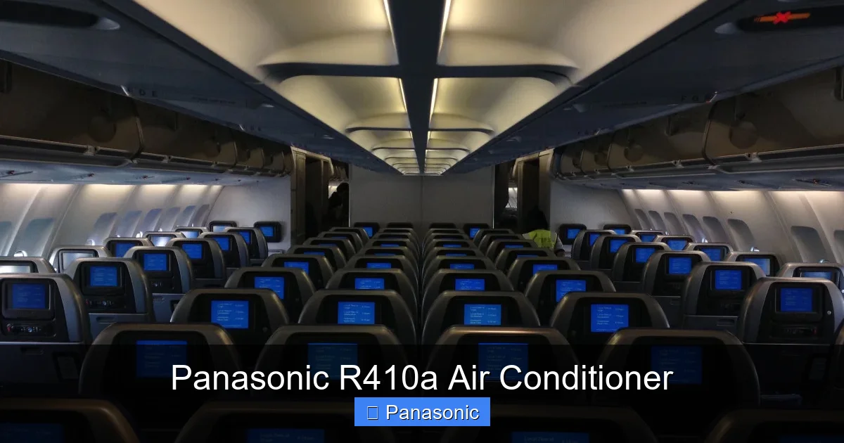 Panasonic R410a Air Conditioner