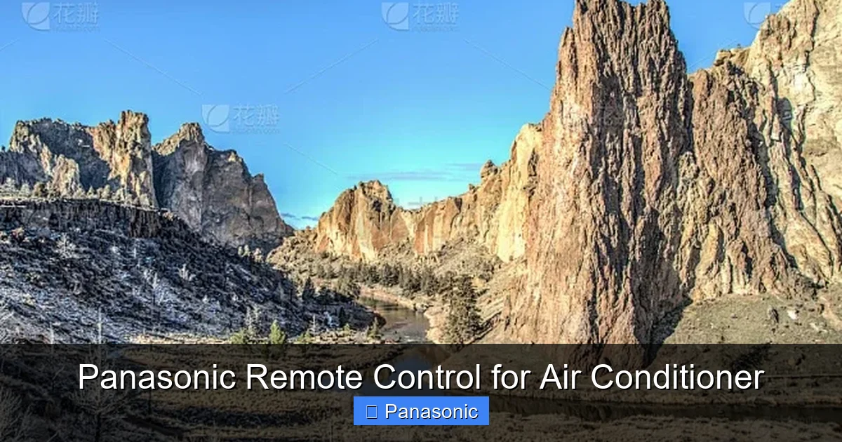 Panasonic Remote Control for Air Conditioner