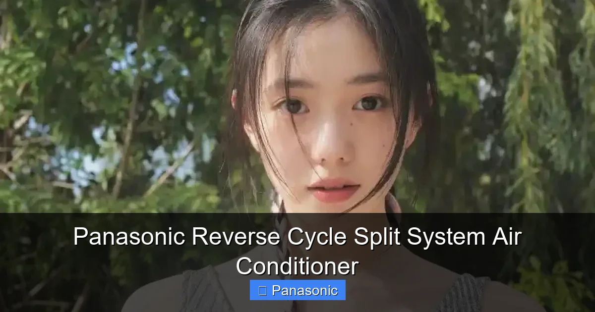 Panasonic Reverse Cycle Split System Air Conditioner
