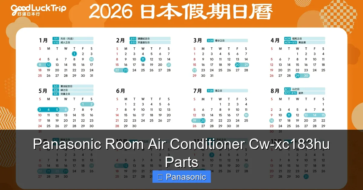 Panasonic Room Air Conditioner Cw-xc183hu Parts
