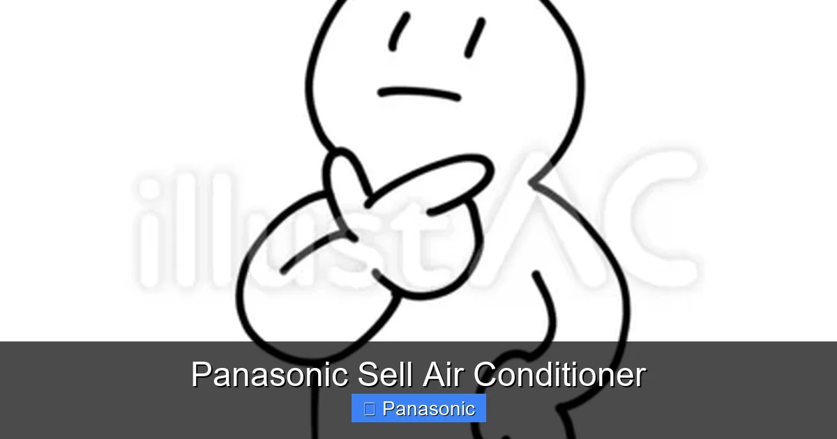 Panasonic Sell Air Conditioner