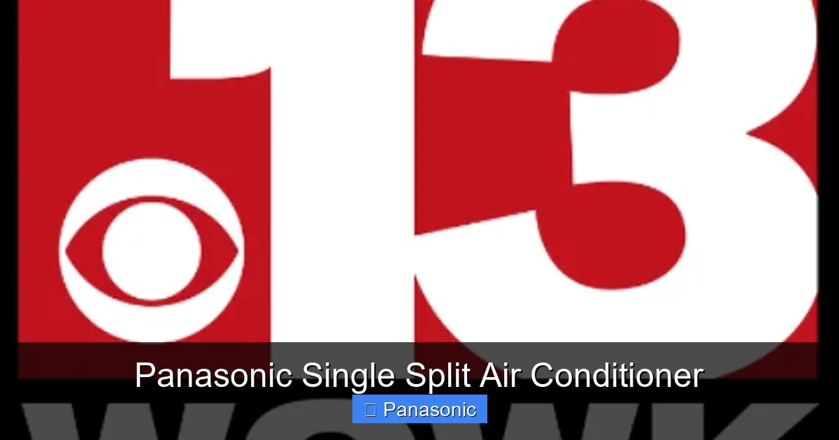 Panasonic Single Split Air Conditioner