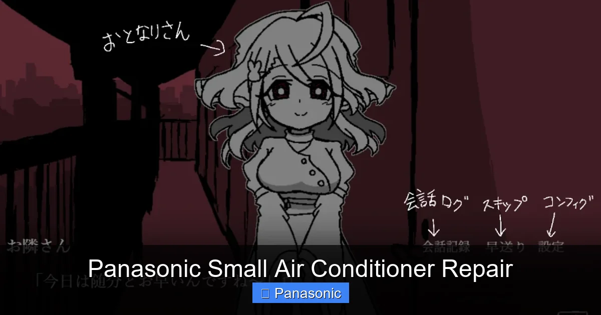 Panasonic Small Air Conditioner Repair