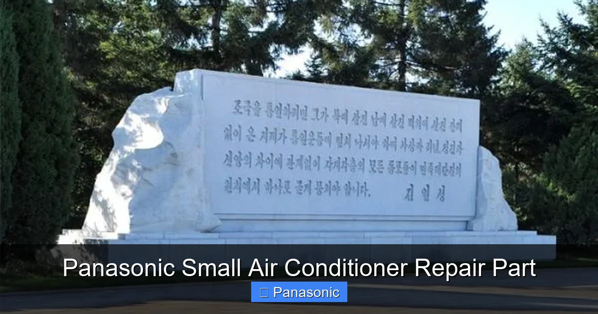 Panasonic Small Air Conditioner Repair Part