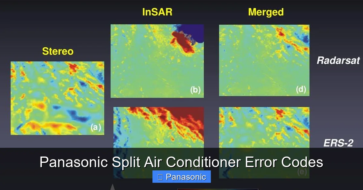 Panasonic Split Air Conditioner Error Codes