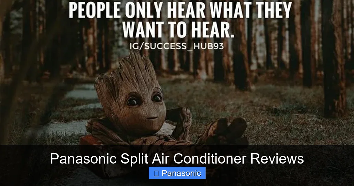 Panasonic Split Air Conditioner Reviews