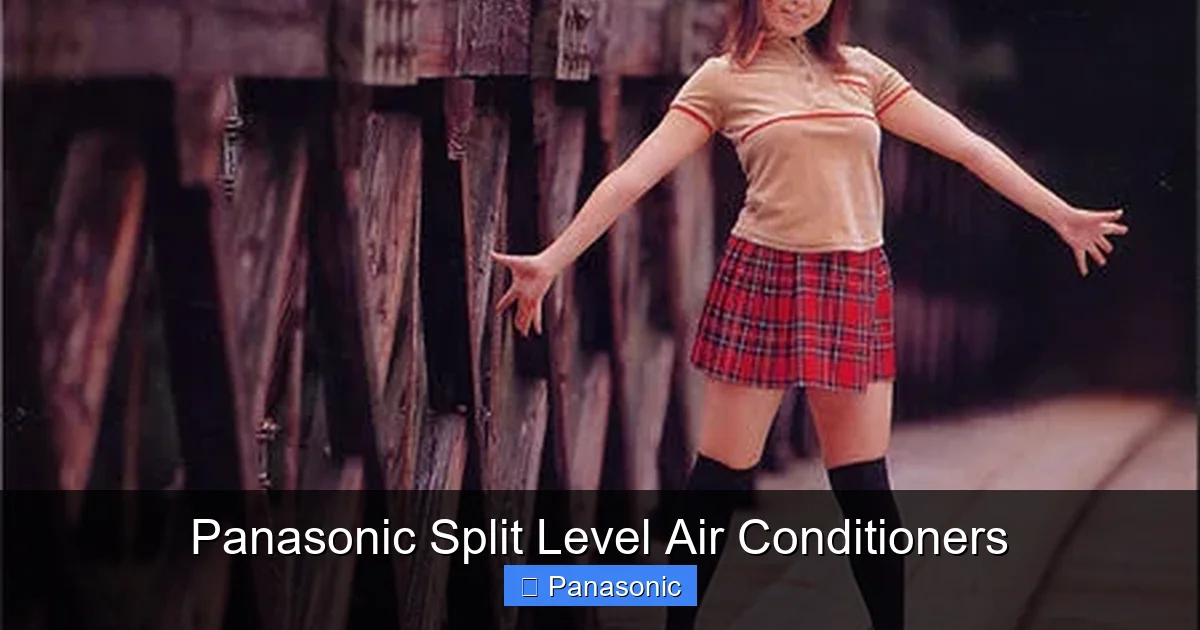 Panasonic Split Level Air Conditioners