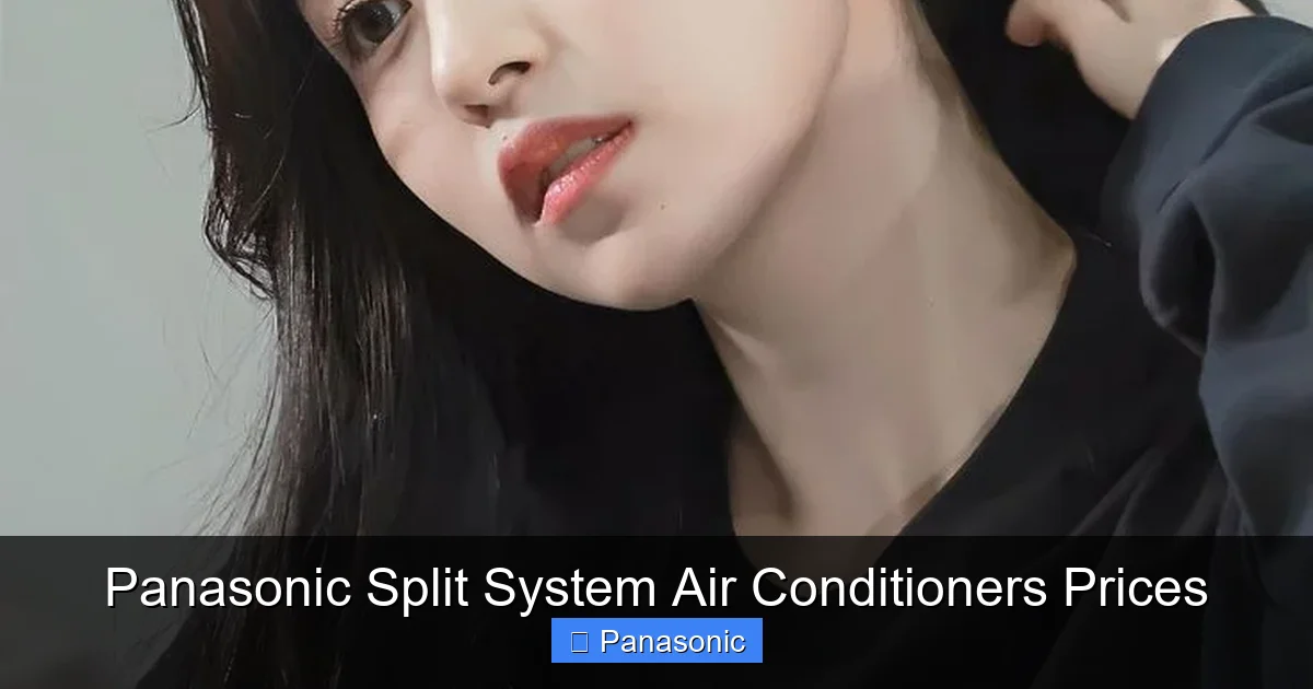 Panasonic Split System Air Conditioners Prices