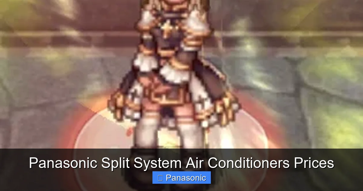 Panasonic Split System Air Conditioners Prices