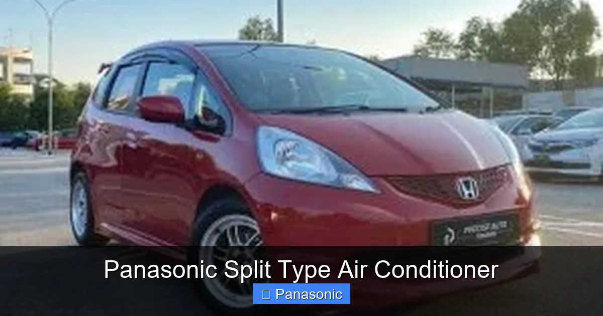 Panasonic Split Type Air Conditioner