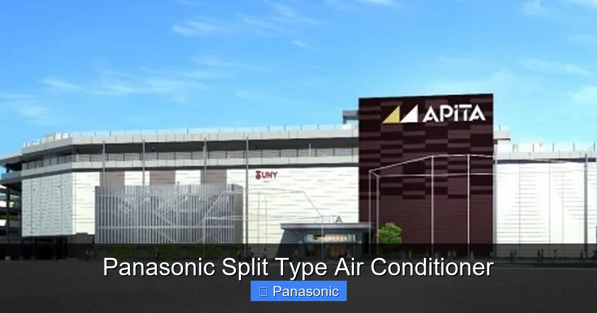 Panasonic Split Type Air Conditioner