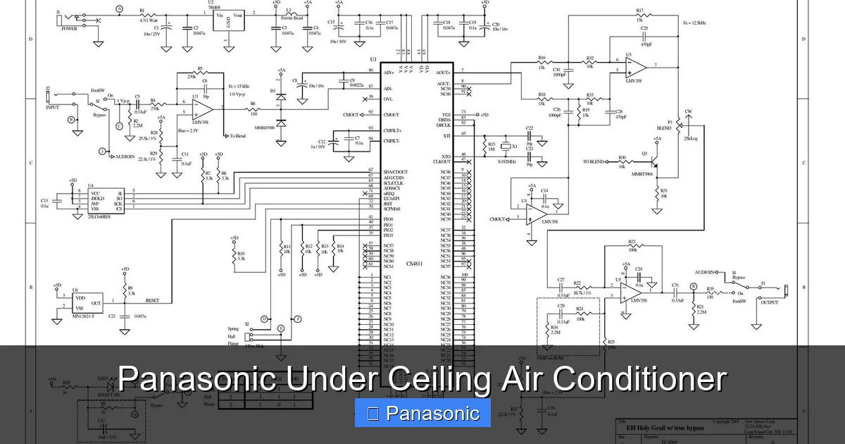 Panasonic Under Ceiling Air Conditioner