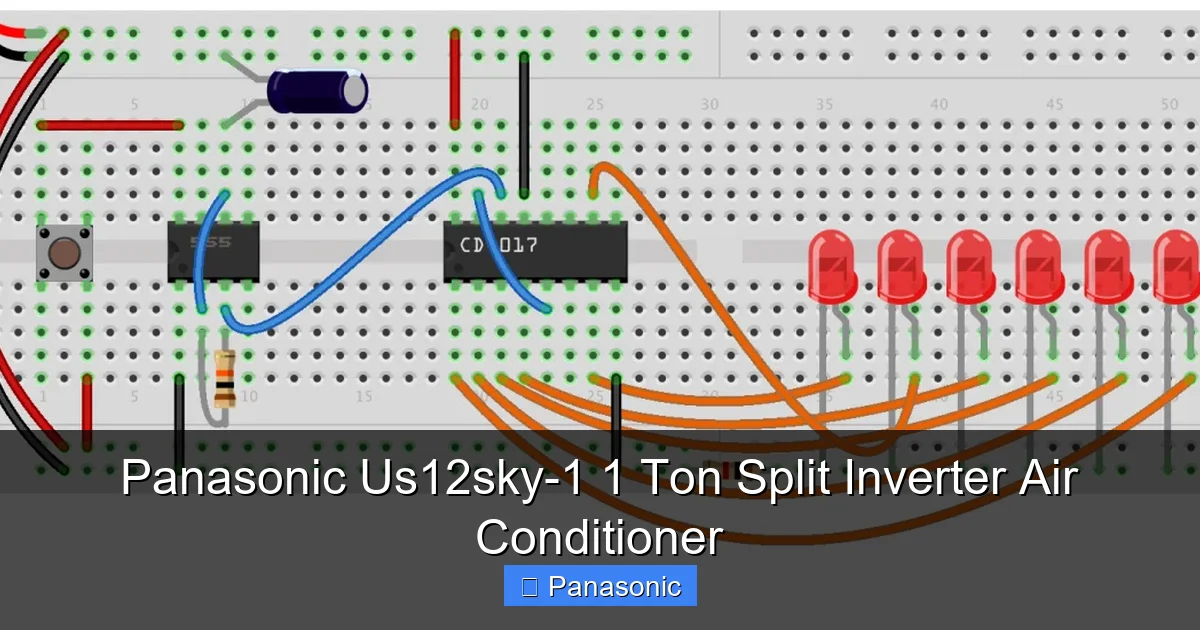 Panasonic Us12sky-1 1 Ton Split Inverter Air Conditioner