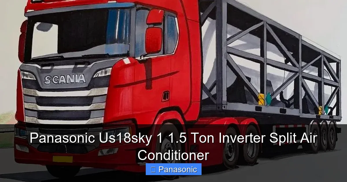 Panasonic Us18sky 1 1.5 Ton Inverter Split Air Conditioner