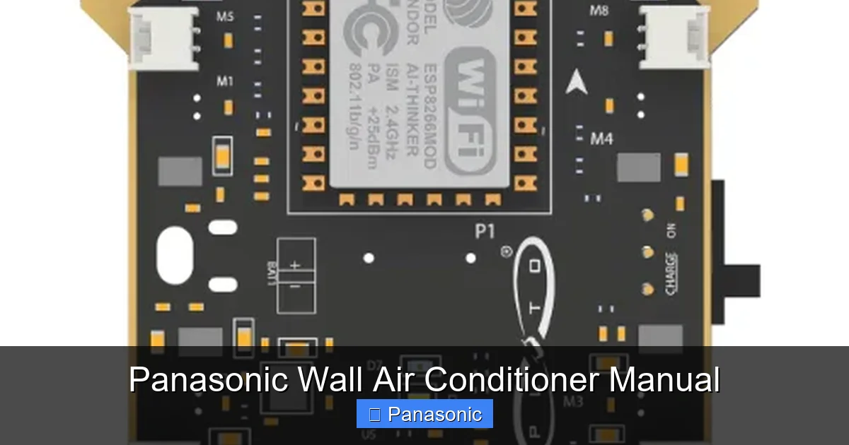 Panasonic Wall Air Conditioner Manual