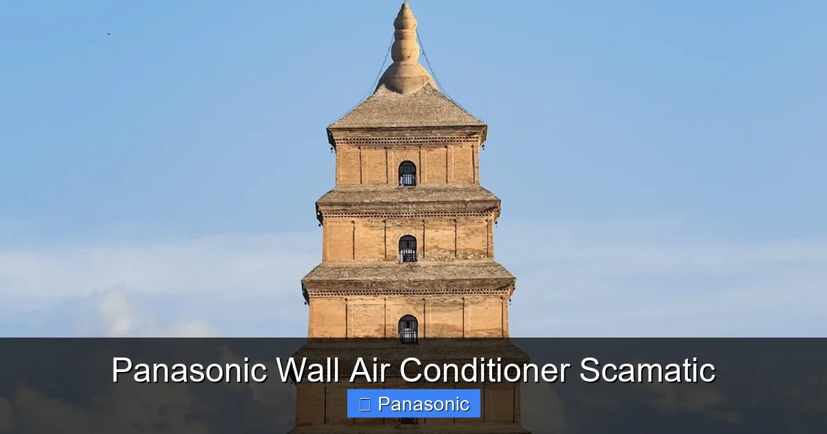 Panasonic Wall Air Conditioner Scamatic