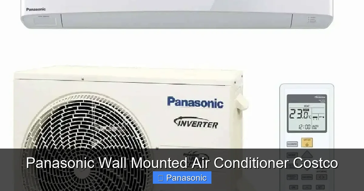 Panasonic Wall Mounted Air Conditioner Costco