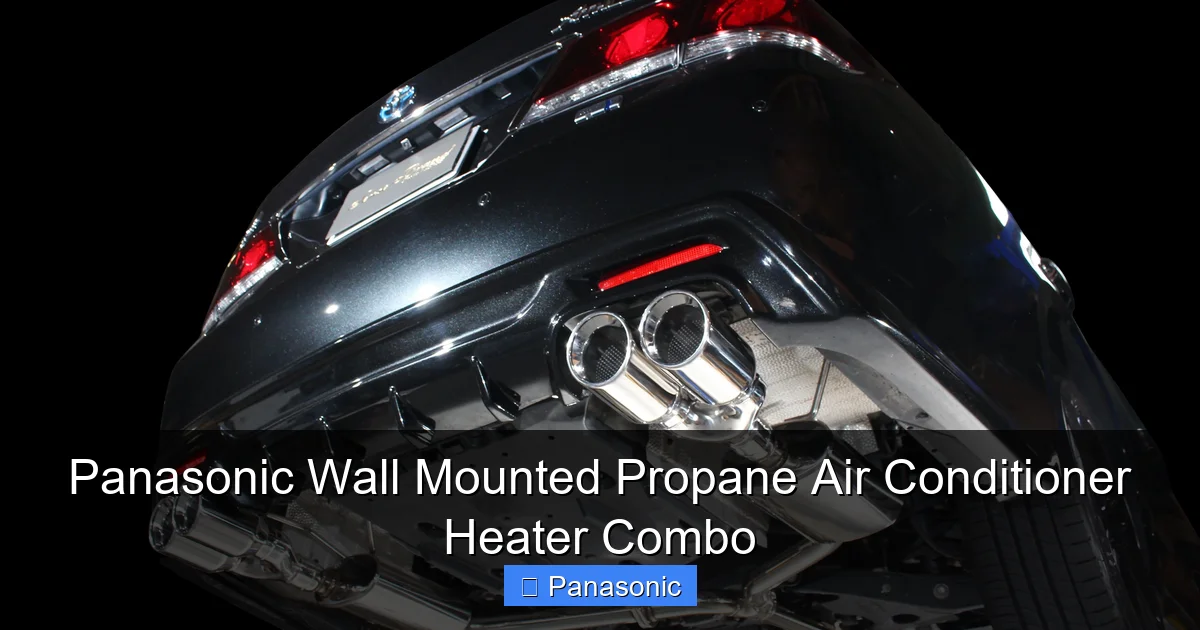 Panasonic Wall Mounted Propane Air Conditioner Heater Combo