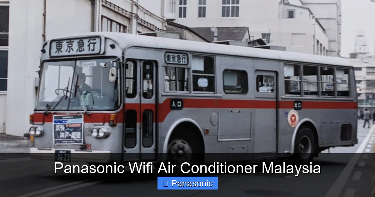 Panasonic Wifi Air Conditioner Malaysia