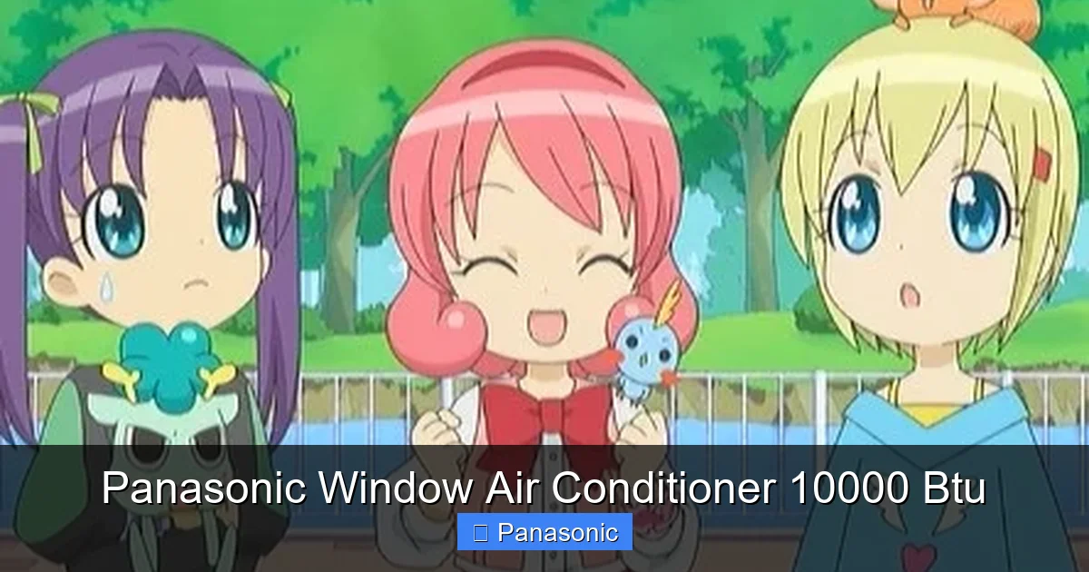 Panasonic Window Air Conditioner 10000 Btu