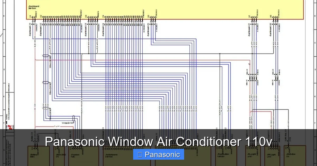 Panasonic Window Air Conditioner 110v