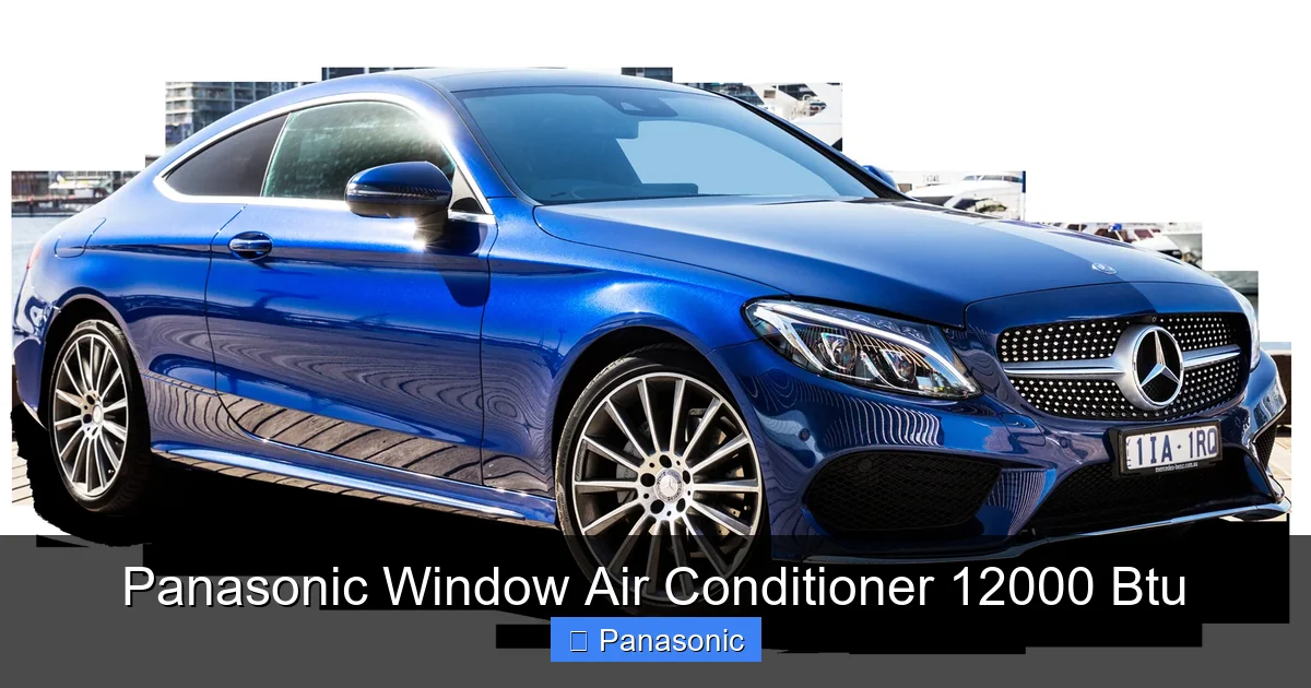 Panasonic Window Air Conditioner 12000 Btu
