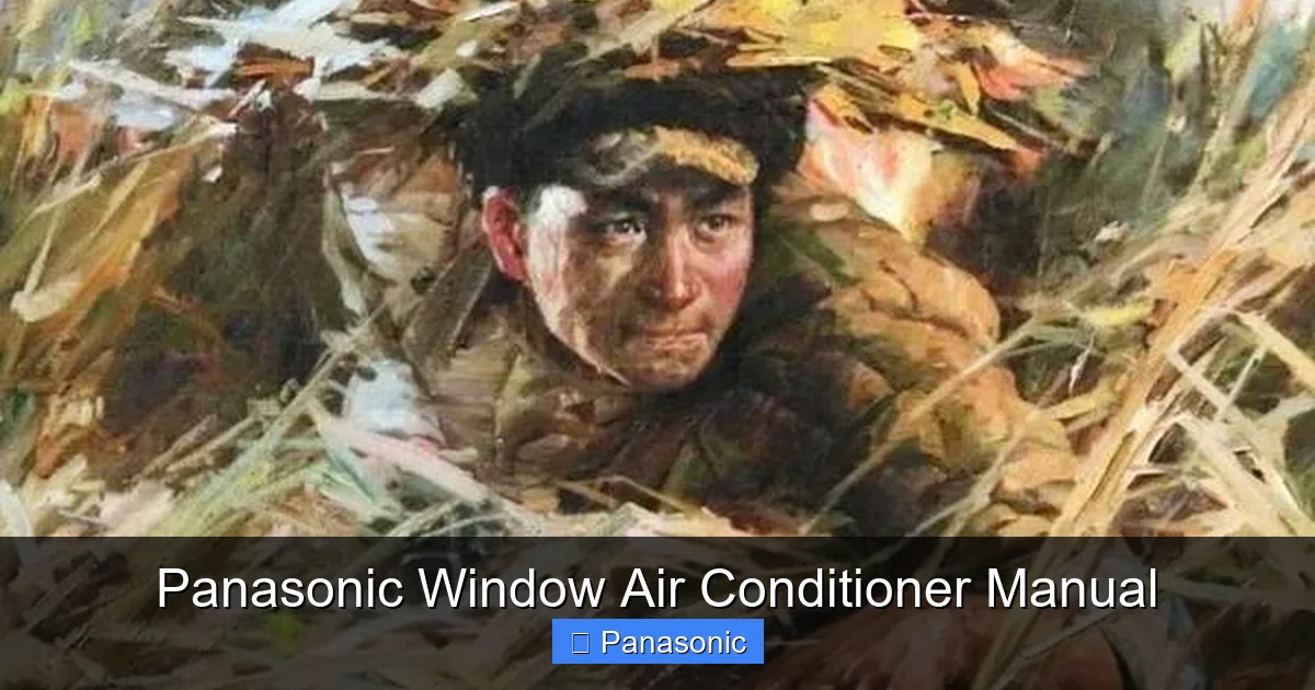 Panasonic Window Air Conditioner Manual