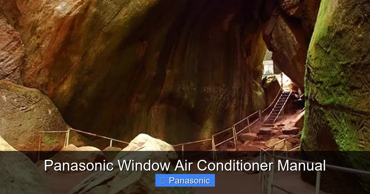 Panasonic Window Air Conditioner Manual