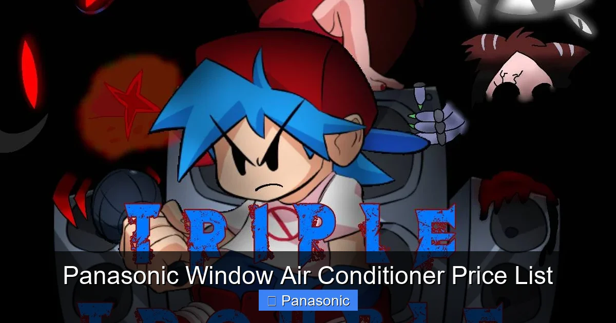Panasonic Window Air Conditioner Price List