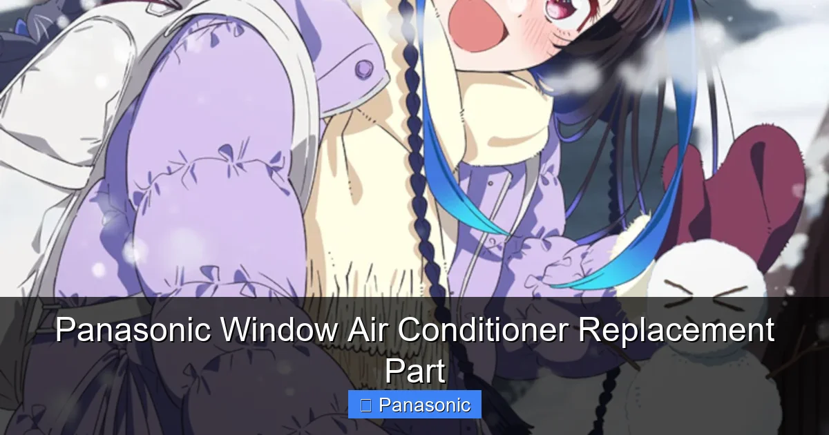 Panasonic Window Air Conditioner Replacement Part