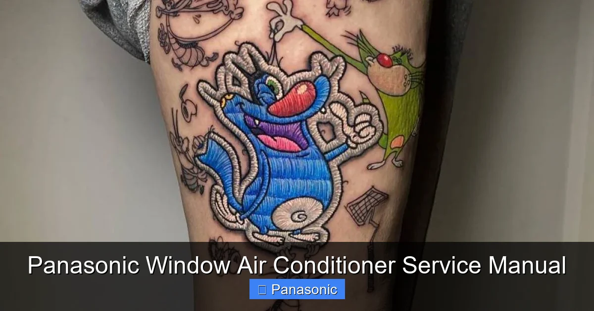 Panasonic Window Air Conditioner Service Manual