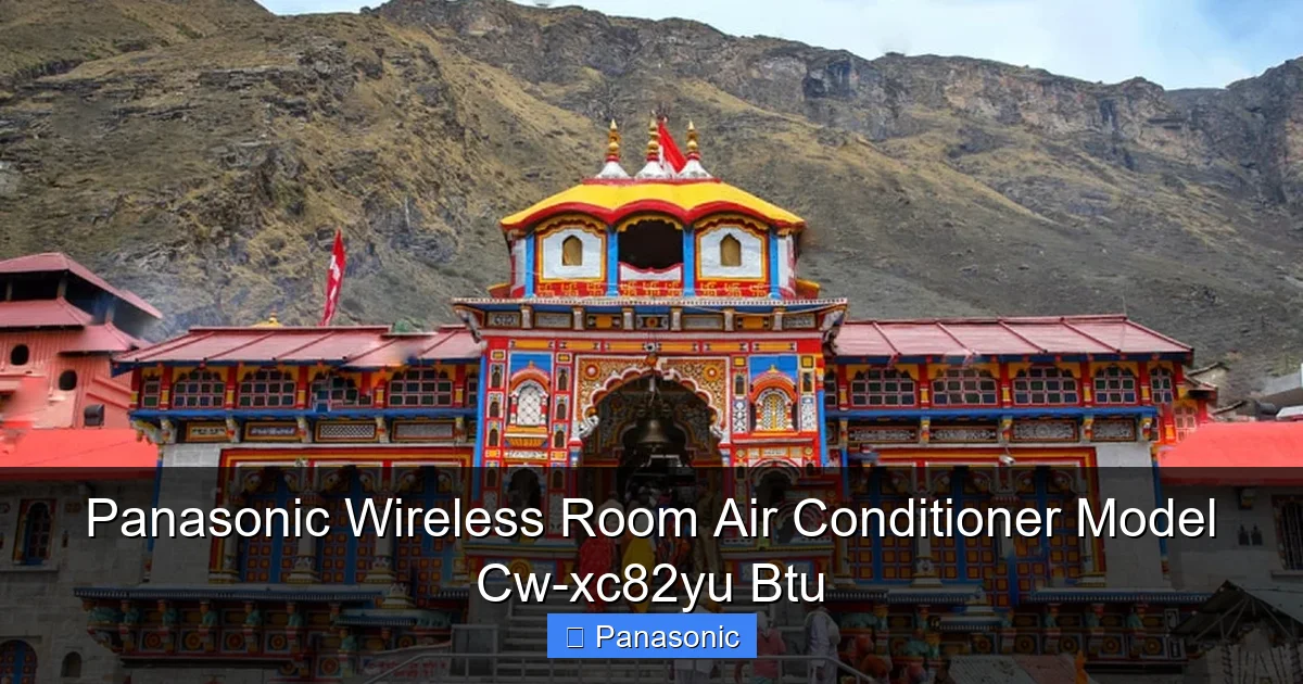 Panasonic Wireless Room Air Conditioner Model Cw-xc82yu Btu