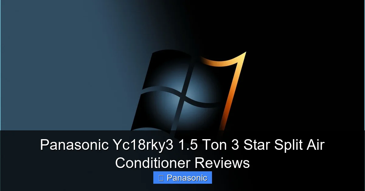 Panasonic Yc18rky3 1.5 Ton 3 Star Split Air Conditioner Reviews
