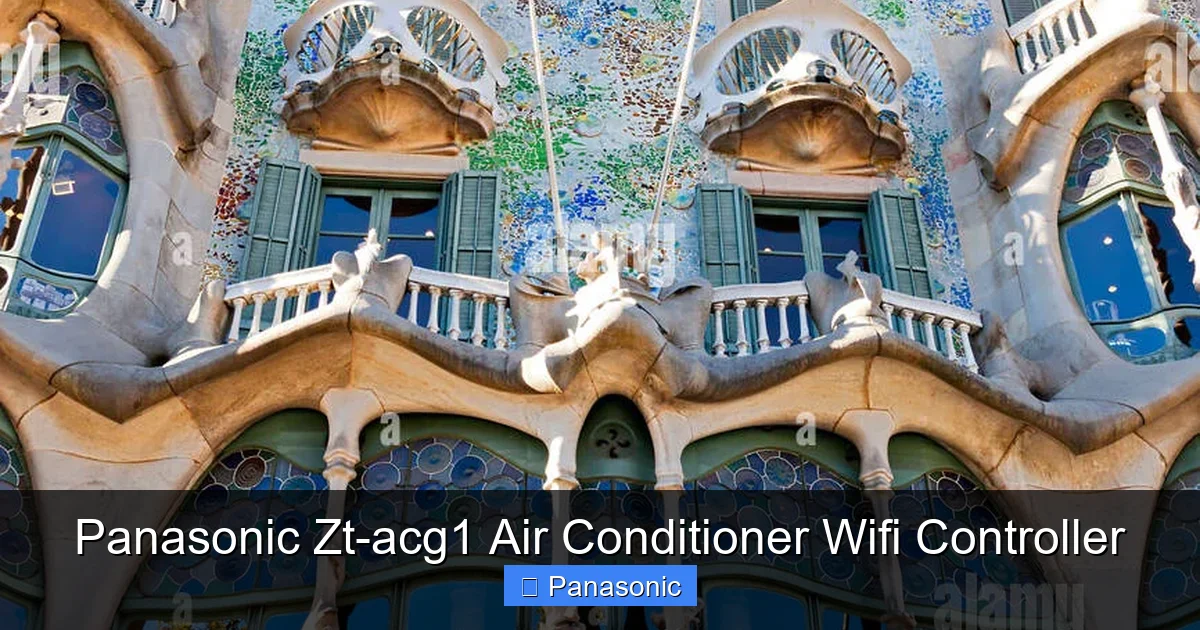 Panasonic Zt-acg1 Air Conditioner Wifi Controller