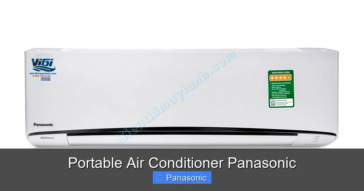 Portable Air Conditioner Panasonic