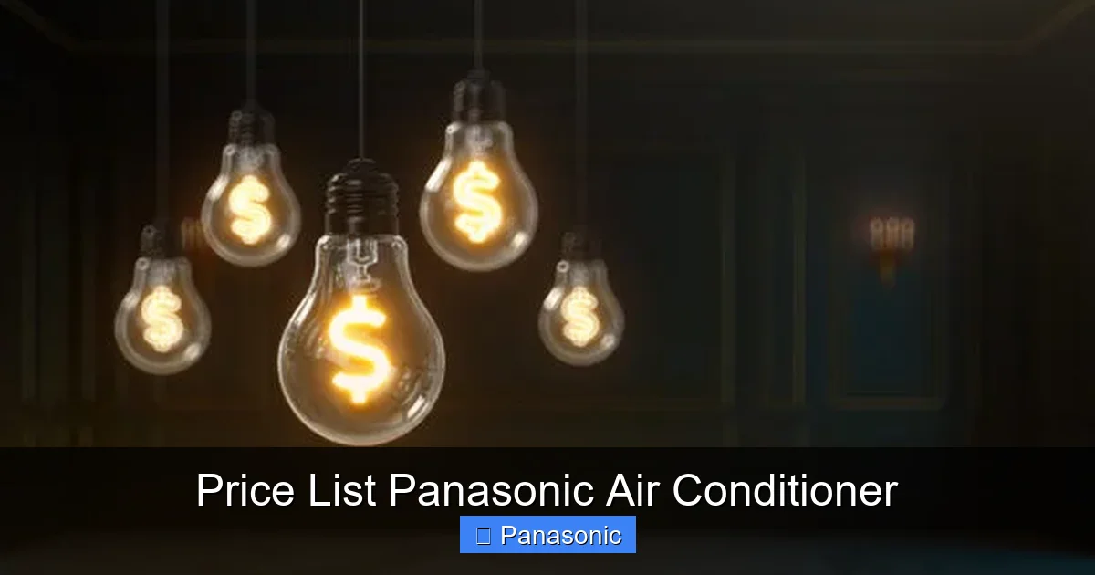 Price List Panasonic Air Conditioner